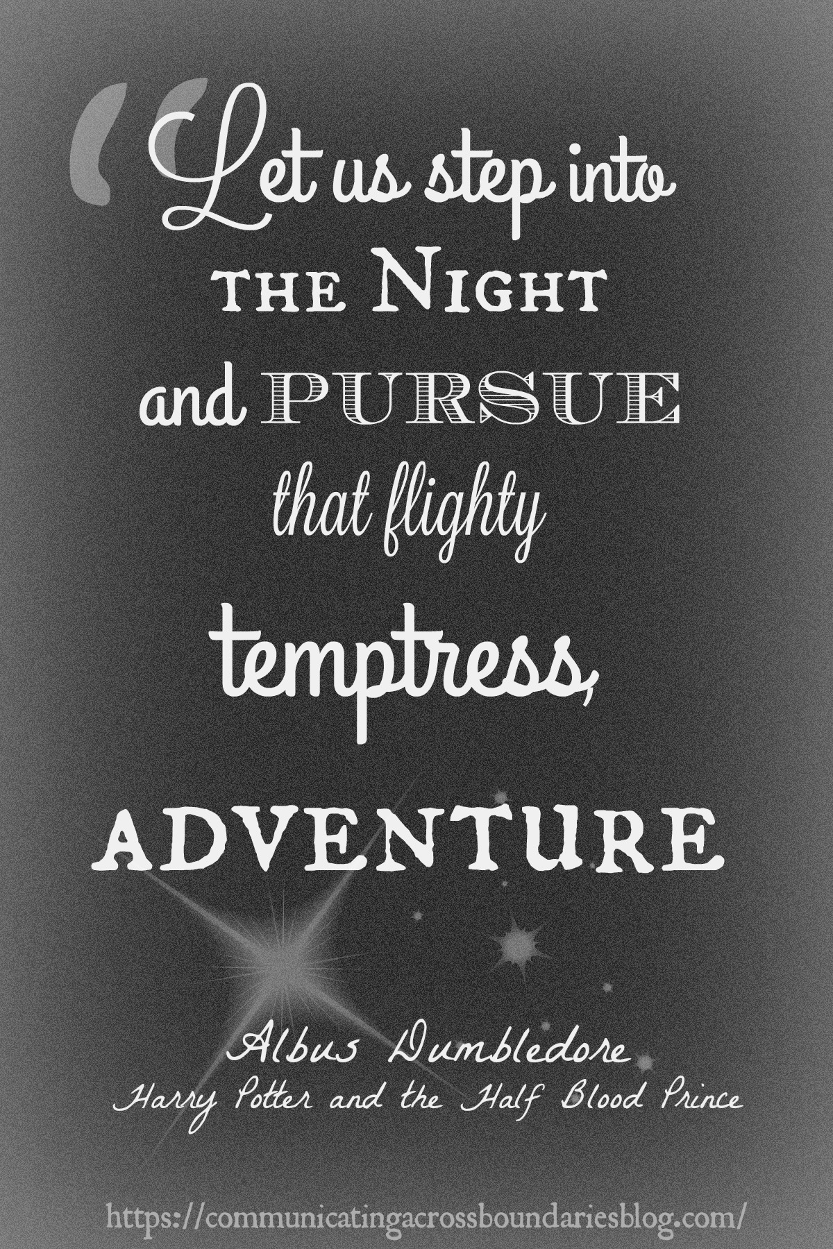 Adventure HP quote